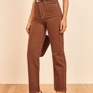 Reformation cowboy jeans